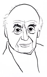 Berthold Goldschmidt, karikatura od John Minnion