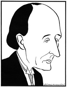 Frederick Delius - portrét Anglický skladatel, 29. ledna 1862 - 10. června 1934