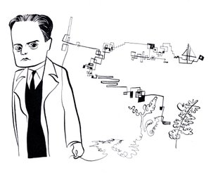 Paul Klee, karikatury od John Minnion