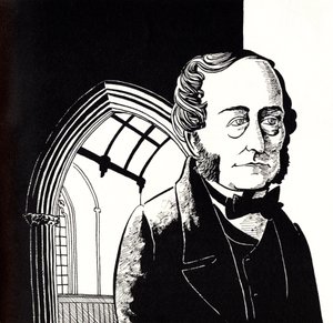 Samuel WESLEY, karikatury od John Minnion