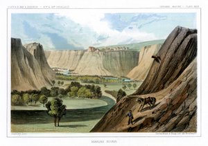 Řeka Marias, Montana, USA, 1856.