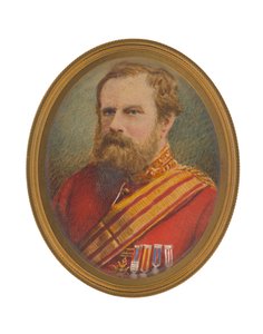 Generálporučík David Pott (1812-1881) ve štábní uniformě