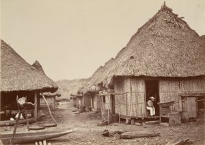 Tropická scenérie, ulice, Chipigana, 1871.