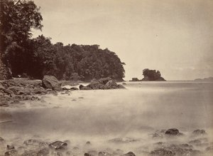 Tropická scenérie, Pohled na Limon Bay, 1871.