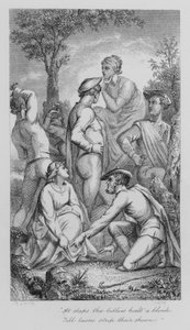 Robert Burns: The Holy Fair (rytina)
