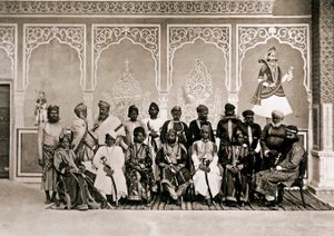 Muži soudu Ram Singh III, Maharádža z Jaipuru