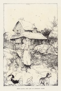 Ilustrace pro Beautiful Joe od Marshalla Saunderse (litografie) od John Nicholson