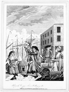 Cornwallské objetí v Billingsgate, 1781