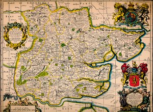 „Mapa Essexu“, 1678