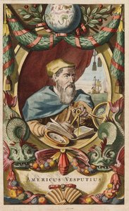 Portrét Amerigo Vespucci, 1671