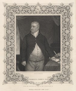 Charles James Fox (rytina) od John Opie