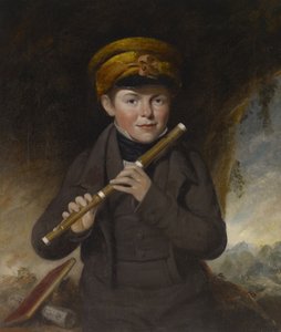 John Gurney, hráč na malou flétnu, kolem roku 1800 od John Opie
