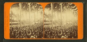Světové mírové jubileum neboli Boston Coliseum, 1872 od John P. Soule