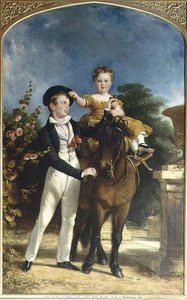 The Petre Family (detail)