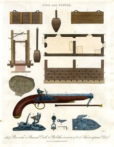Pise a Pistol: Pistole a pistole: technické vyobrazení historických palných zbraní od John Pass