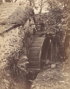 The New Mill, poblíž Lynton, North Devon, 1856. od John Percy