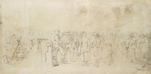 A Scotch Fair, c.1847 (tužka) od John Phillip