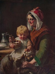 Čas jídla, c1850, c1915