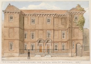 Old Jacobean residence, Nos 72 and 74, High Street, Putney, London, 1887