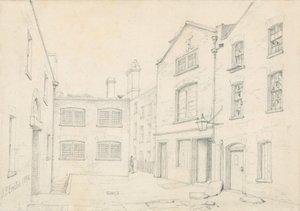 White Hart Court, Castle Street, St Martin in the Fields. Zbořen s budovou Charing Cross Road