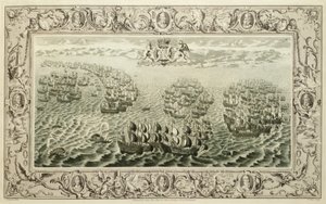 Armada (rytina z tapisérie), 1739