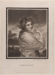 A Bachante (Emma Hart, později Lady Hamilton) od John Raphael Smith