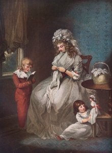 Manželka vdaná žena, 1791 od John Raphael Smith