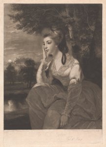 Ctihodná paní Stanhopeová od John Raphael Smith