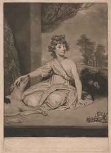 Lady Catherine Powlet od John Raphael Smith