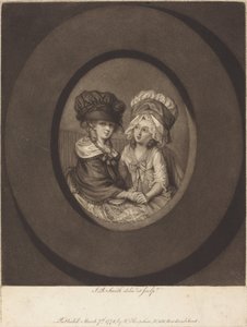 Dva přátelé od John Raphael Smith