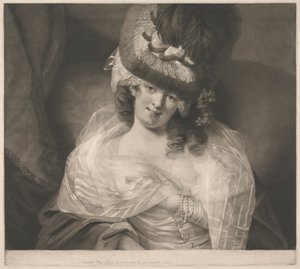 Láska v jejích očích sedí a hraje od John Raphael Smith