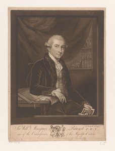 Portrét van Williama Musgravea pane Willme. Musgrave Baronet F.R.S. jeden z celních komisařů Jeho Veličenstva (titul na předmětu) od John Raphael Smith