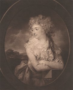 Sarah Anne, hraběnka z Westmorlandu od John Raphael Smith