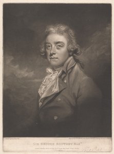 Sir Brooke Boothby, 6. baronet Boothby z Broadlow Ash od John Raphael Smith