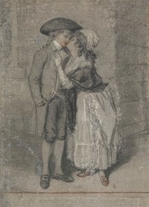 Tak ho chytila a políbila (Přísloví, kapitola VII, verš 13) od John Raphael Smith