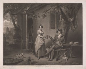 Jídlo lovce od John Raphael Smith