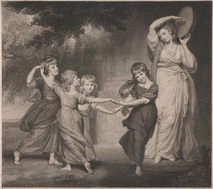 Rodina Gowerových: děti Granvilla, 2. hraběte z Goweru od John Raphael Smith