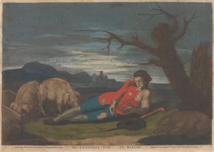 Marnotratný syn v utrpení (1 z 5) od John Raphael Smith