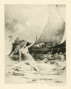 Ilustrace ke Catullovým básním (fotogravura) od John Reinhard Weguelin