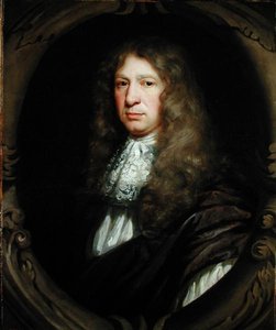 Portrét mistra Sira Johna Streynshama (1604-1723) (olej na plátně) od John Riley
