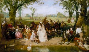 „Letní den v Hyde Parku“, 1858
