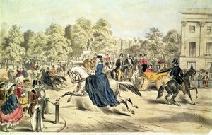 Jízda v Rotten Row, Hyde Park