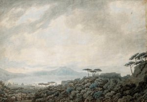 Údolí v kantonu Unterwalden, Švýcarsko od John Robert Cozens