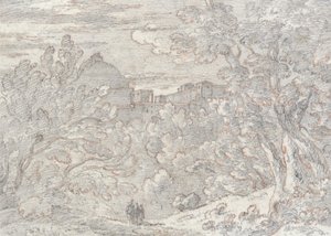 Ariccia od John Robert Cozens