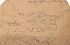 Výstup Apenin na Rochetta od John Robert Cozens