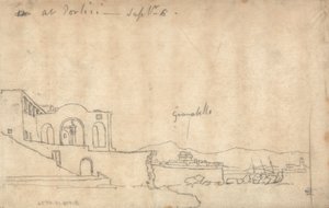 V Portici od John Robert Cozens