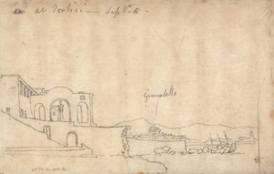 V Portici od John Robert Cozens