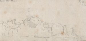 Baths of Dioclesian od John Robert Cozens
