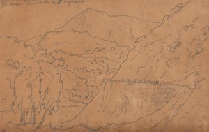 Mezi Tavernelle a San Casciano od John Robert Cozens