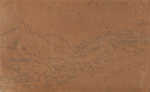 Bramans z Mauriennes od John Robert Cozens